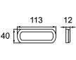 Odrazka HELLA 8RA 013 403-007