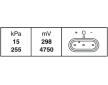 Snímač, plnicí tlak HELLA 6PP 009 400-171