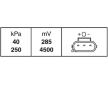 Snímač, plnicí tlak HELLA 6PP 009 400-181