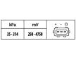 Senzor tlaku sacího potrubí HELLA 6PP 009 400-321