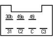 Prerusovac blinkru HELLA 4DN 009 124-011