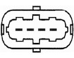 Snimac mnozstvi protekajiciho vzduchu HELLA 8ET 009 142-691