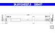 Brzdová hadice ATE 24.5112-0327.3
