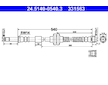 Brzdová hadice ATE 24.5140-0540.3