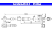 Brzdová hadice ATE 24.5143-0515.3