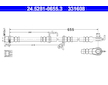 Brzdová hadice ATE 24.5281-0655.3