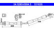 Brzdová hadice ATE 24.5265-0504.3