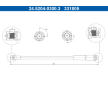 Brzdová hadica ATE 24.5204-0300.3