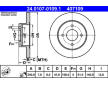 Brzdový kotouč ATE 24.0107-0109.1