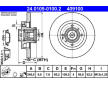 Brzdový kotouč ATE 24.0109-0100.2