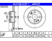 Brzdový kotouč ATE 24.0109-0127.1