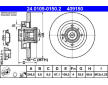 Brzdový kotouč ATE 24.0109-0150.2