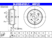 Brzdový kotouč ATE 24.0109-0151.1