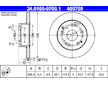 Brzdový kotouč ATE 24.0109-0709.1