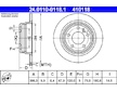 Brzdový kotouč ATE 24.0110-0118.1