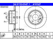 Brzdový kotouč ATE 24.0110-0147.1