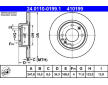 Brzdový kotouč ATE 24.0110-0199.1