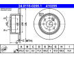 Brzdový kotouč ATE 24.0110-0205.1