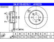 Brzdový kotouč ATE 24.0110-0219.1