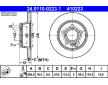Brzdový kotouč ATE 24.0110-0223.1