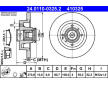 Brzdový kotouč ATE 24.0110-0325.2
