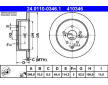 Brzdový kotouč ATE 24.0110-0346.1