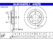 Brzdový kotouč ATE 24.0110-0370.1