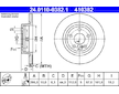 Brzdový kotouč ATE 24.0110-0382.1