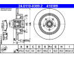 Brzdový kotouč ATE 24.0110-0389.2