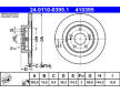 Brzdový kotouč ATE 24.0110-0395.1