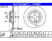 Brzdový kotouč ATE 24.0110-0407.1