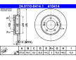 Brzdový kotouč ATE 24.0110-0414.1