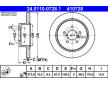 Brzdový kotouč ATE 24.0110-0728.1
