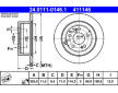 Brzdový kotouč ATE 24.0111-0146.1