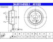 Brzdový kotouč ATE 24.0111-0153.1