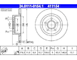 Brzdový kotouč ATE 24.0111-0154.1