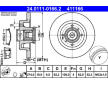 Brzdový kotouč ATE 24.0111-0166.2