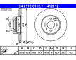 Brzdový kotouč ATE 24.0112-0112.1
