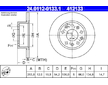 Brzdový kotouč ATE 24.0112-0133.1