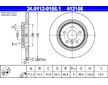 Brzdový kotouč ATE 24.0112-0156.1