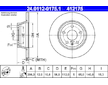 Brzdový kotouč ATE 24.0112-0175.1