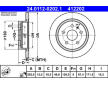Brzdový kotouč ATE 24.0112-0202.1