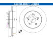 Brzdový kotúč ATE 24.0112-0228.1