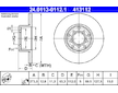 Brzdový kotouč ATE 24.0113-0112.1