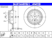 Brzdový kotouč ATE 24.0114-0119.1