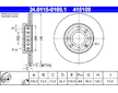 Brzdový kotouč ATE 24.0115-0109.1