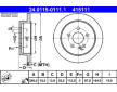 Brzdový kotouč ATE 24.0115-0111.1