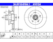 Brzdový kotouč ATE 24.0116-0104.1