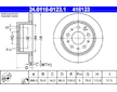 Brzdový kotouč ATE 24.0116-0123.1