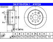 Brzdový kotouč ATE 24.0116-0124.1